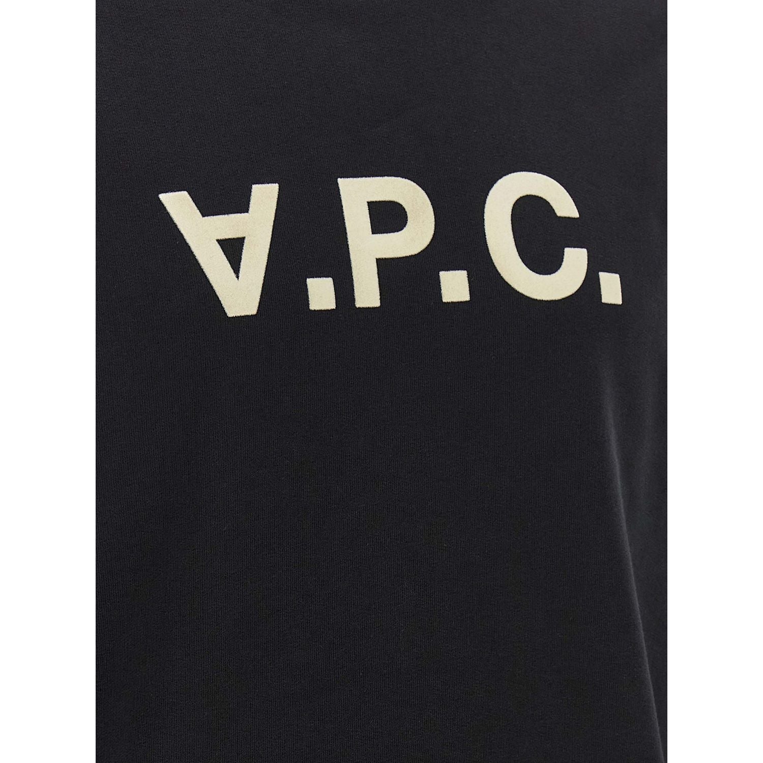 A.P.C. Black Cotton Hoodie