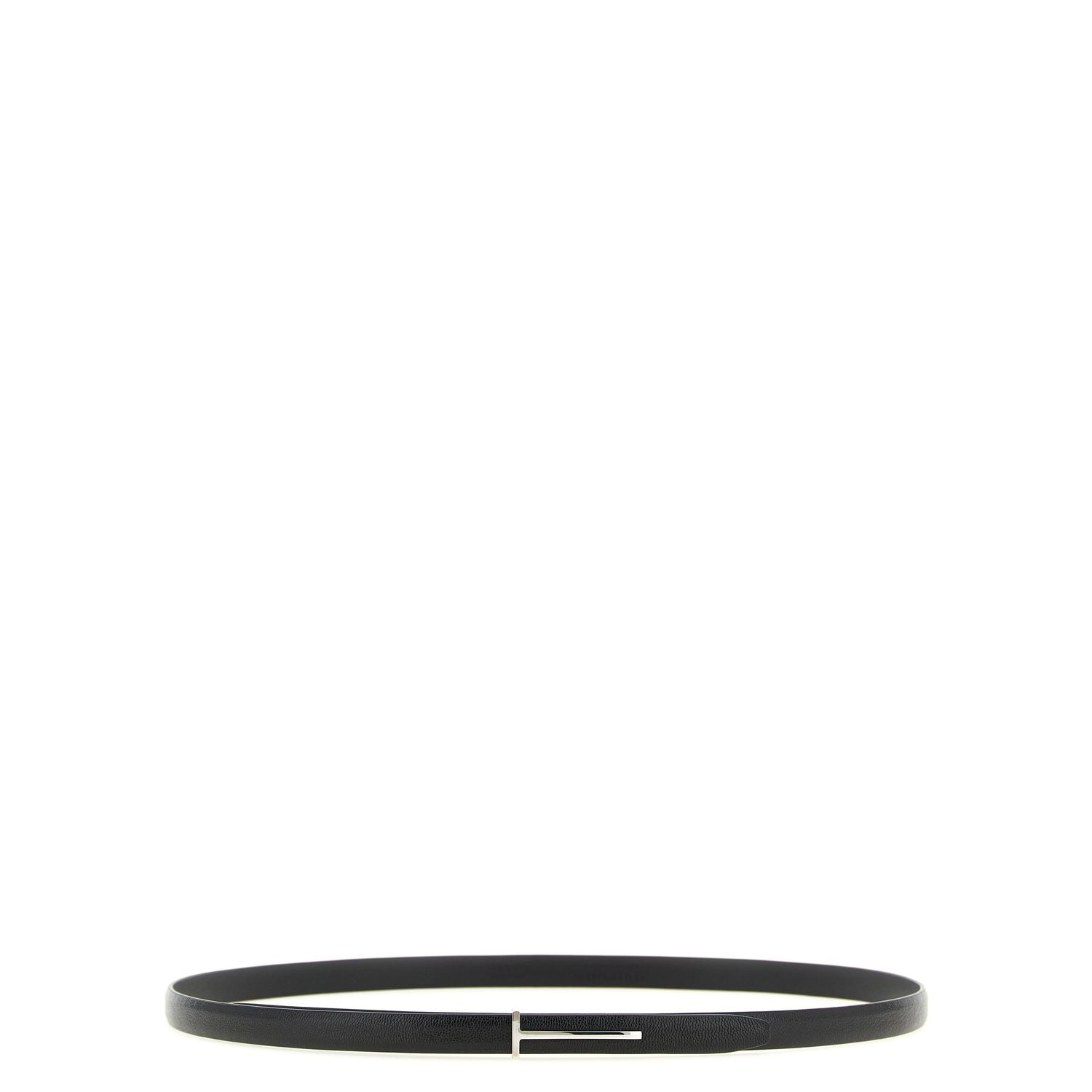 Tom Ford Black Goatskin Thin Belt