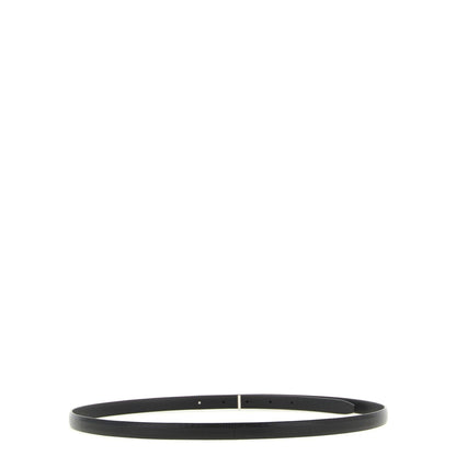 Tom Ford Black Goatskin Thin Belt