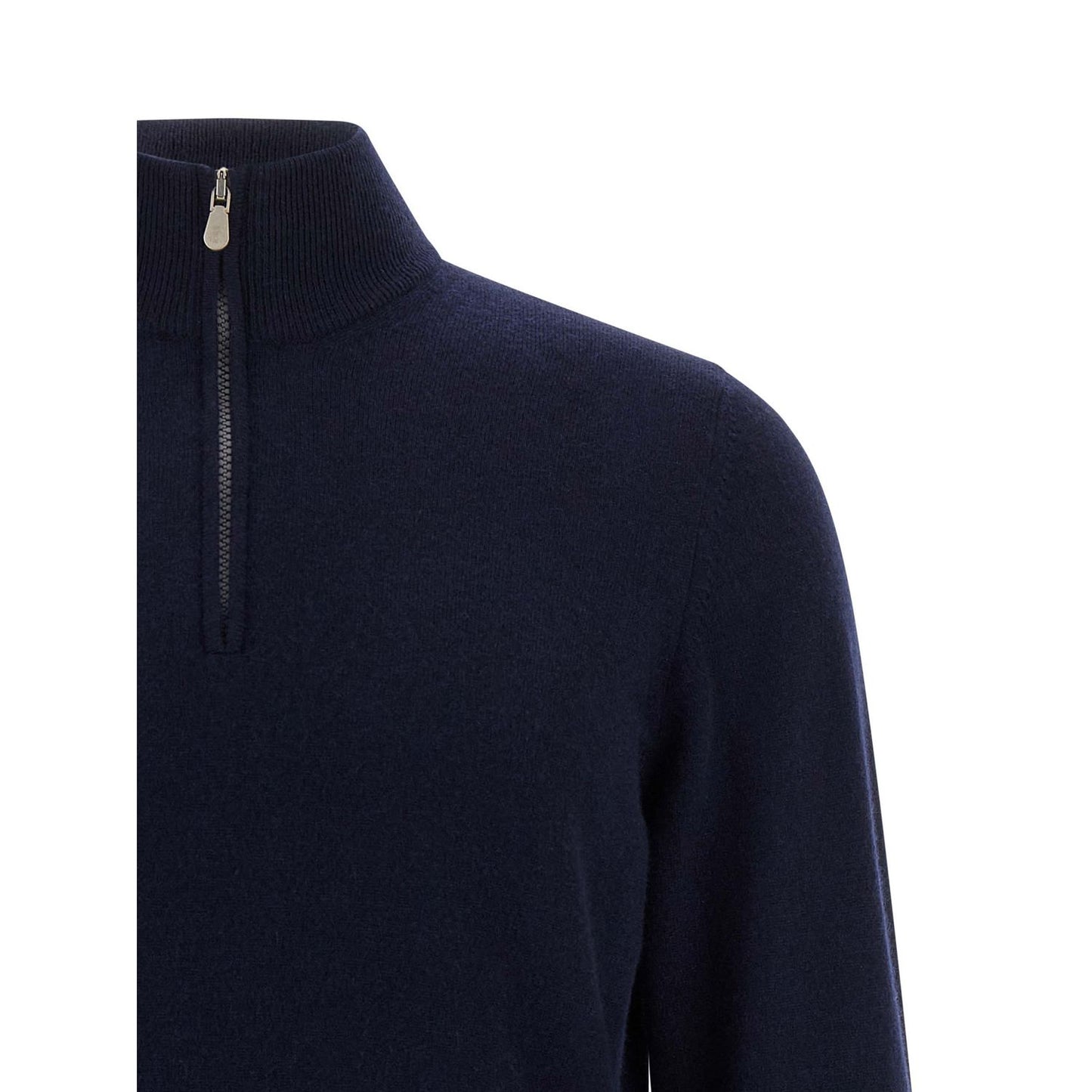 Brunello Cucinelli Blue Cashmere Cardigan