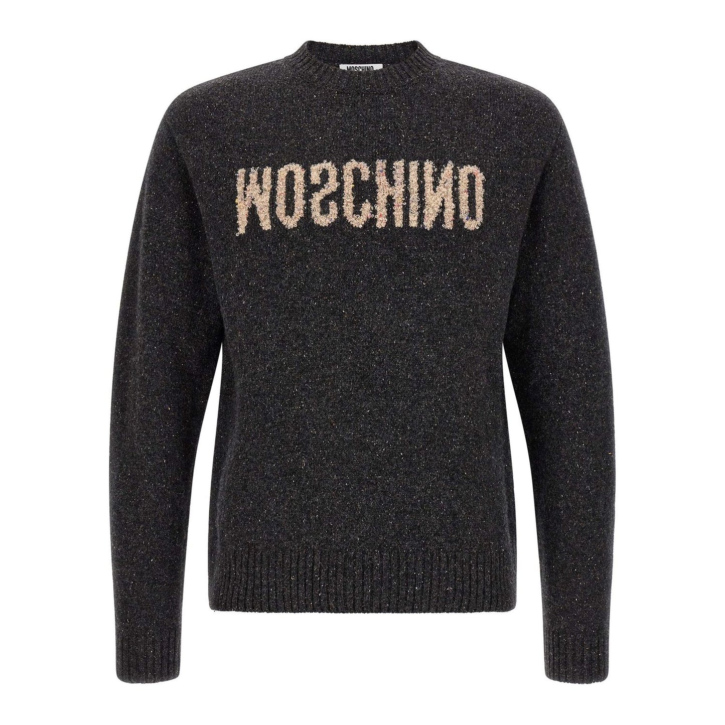 Moschino Gray Wool Cardigan