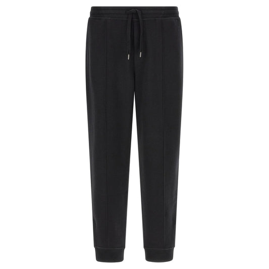 Brunello Cucinelli Black Cotton Joggers (Workout Pants)