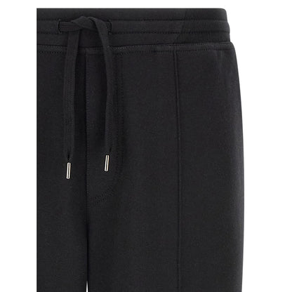 Brunello Cucinelli Black Cotton Joggers (Workout Pants)