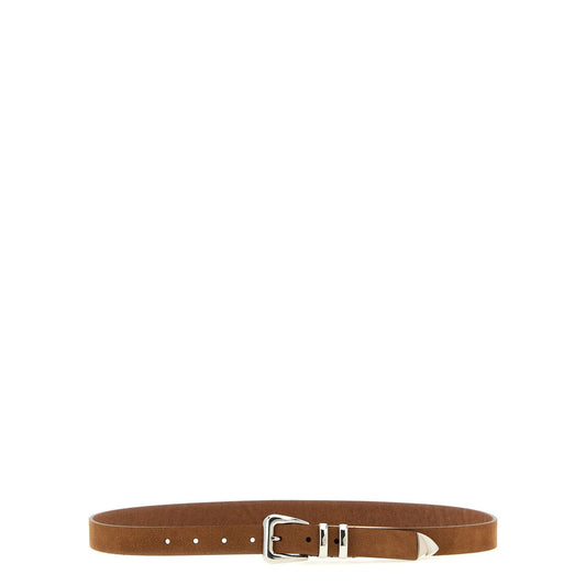 Brunello Cucinelli Brown Calfskin Regular Belt
