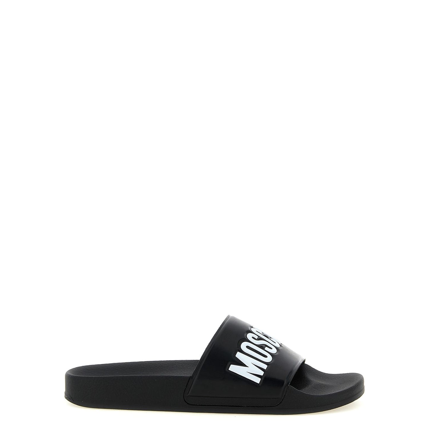 Moschino Bicolor Pvc Slides