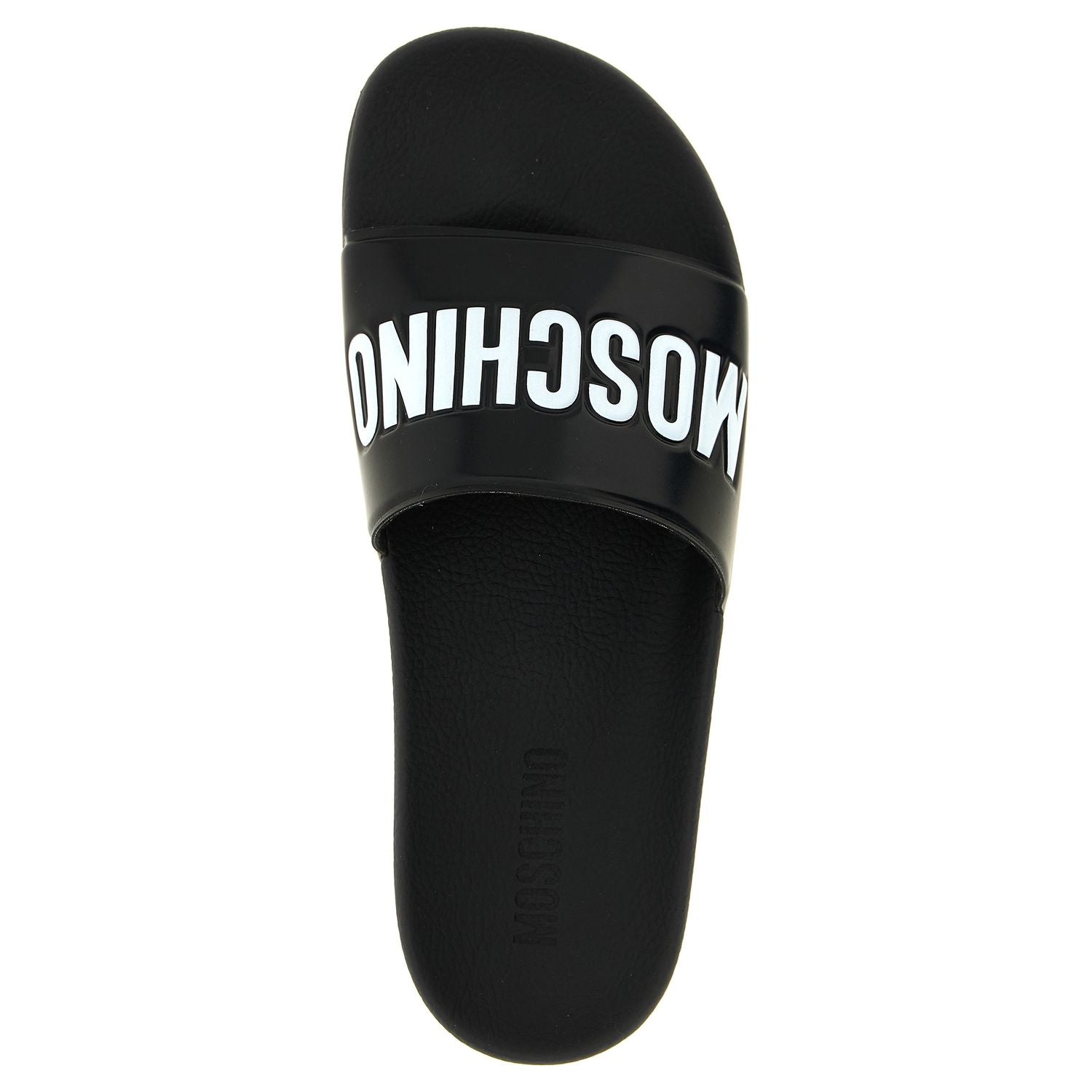 Moschino Bicolor Pvc Slides