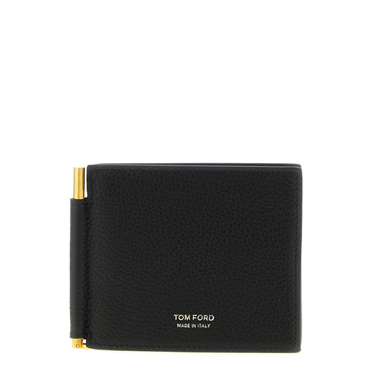 Tom Ford Black Calfskin Cardholder