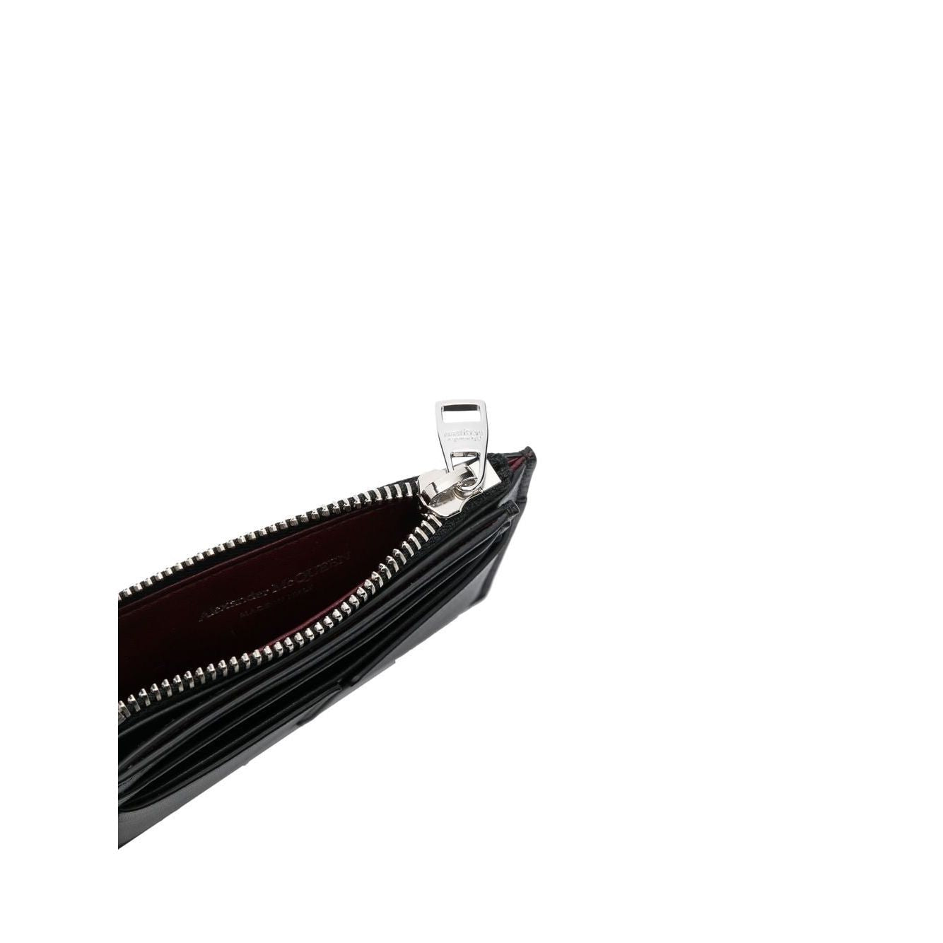 Alexander McQueen logo print cardholder