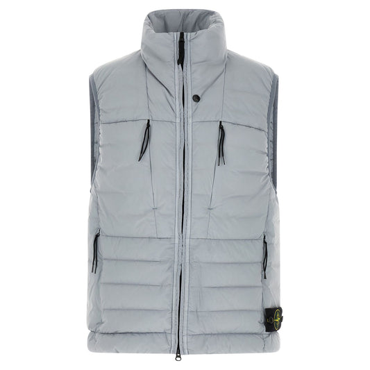 Stone Island Gray Polyamide Sleeveless Jacket