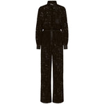 Dolce & Gabbana lace-trim long-sleeve jumpsuit Jumpsuits