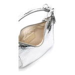 By Far Pre Cosmo metallic top-handle bag 23CRCMSASVFLGSMASV