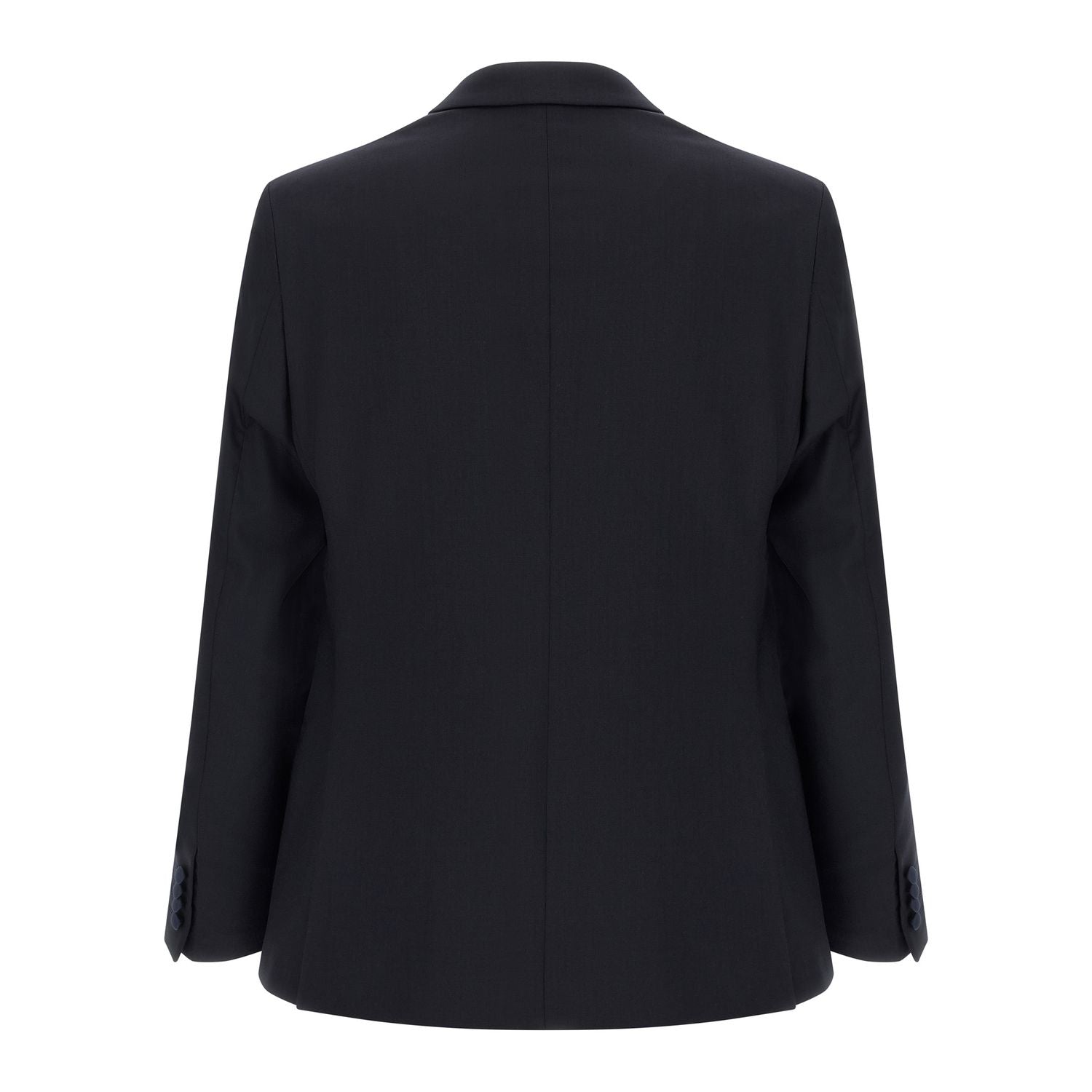 Pal Zileri Black Wool Two-Piece Suit
