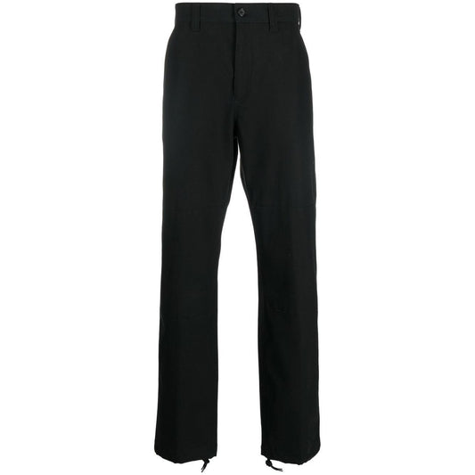 Alexander McQueen drawstring-hem Cotton Trousers 724285QUS031000