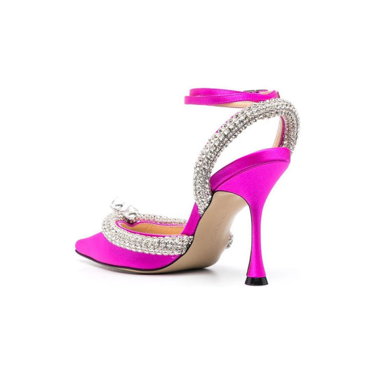 MACH & MACH With Heel Fuchsia R23-S0159SATINFUCHSIA