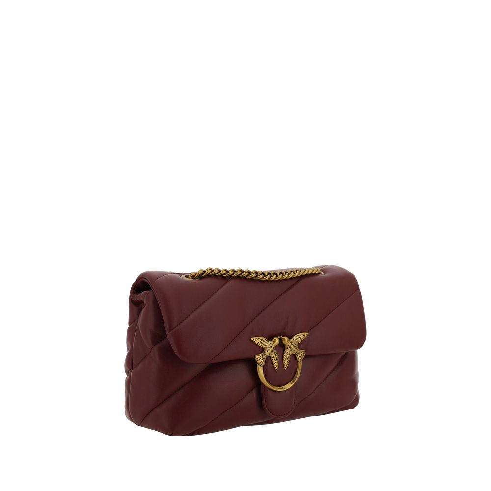 PINKO Multicolor Calf Leather Bos Taurus Shoulder Bag