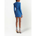 Balmain Button-detail knitted miniskirt Skirts