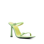 BY FAR PRE Sandals Green 23CRFLKHFRGNAPFRG