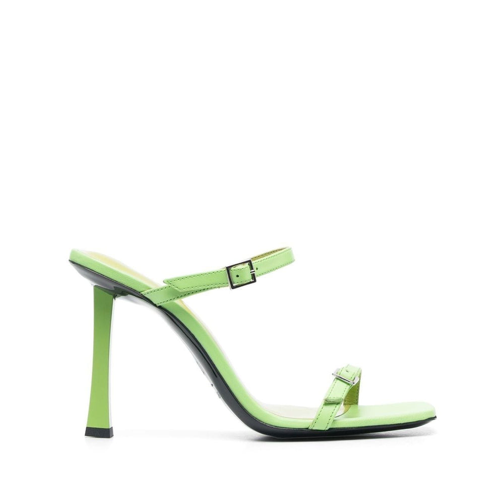 BY FAR PRE Sandals Green 23CRFLKHFRGNAPFRG