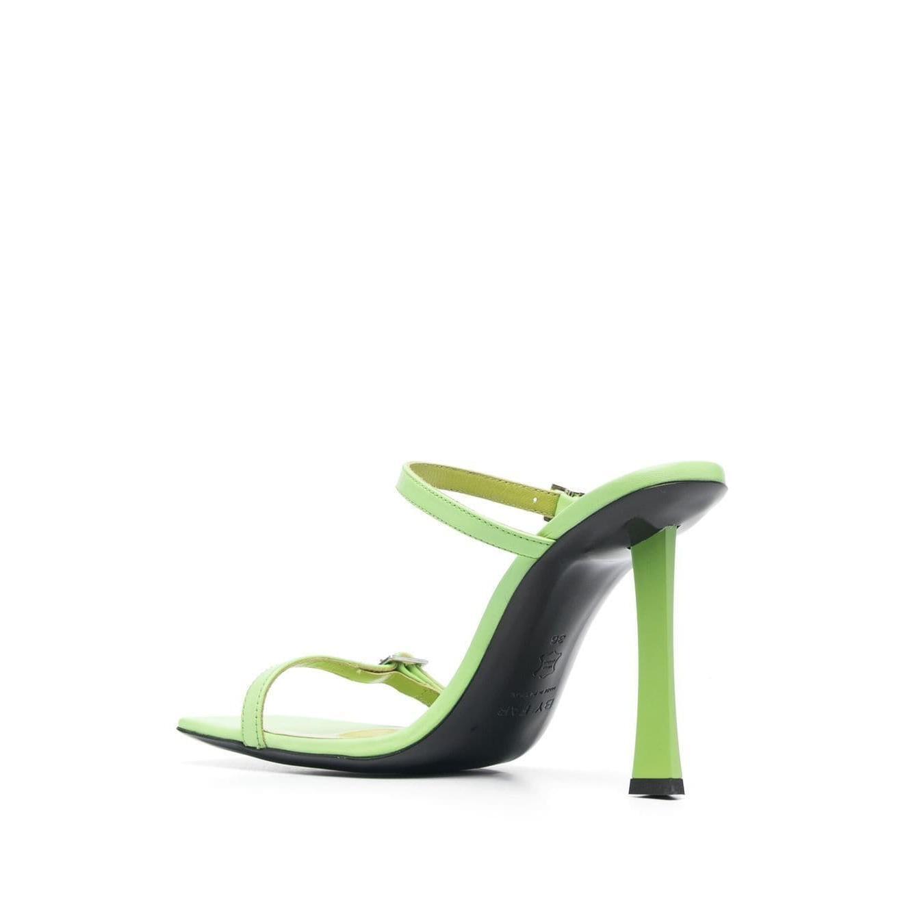 BY FAR PRE Sandals Green 23CRFLKHFRGNAPFRG