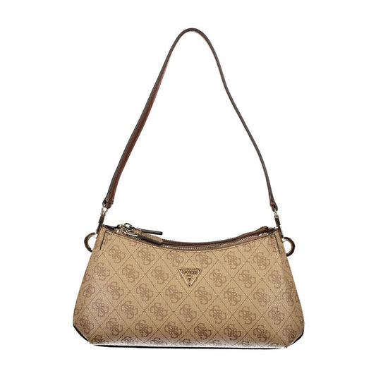 Guess Jeans Beige Polyurethane Women's Bag