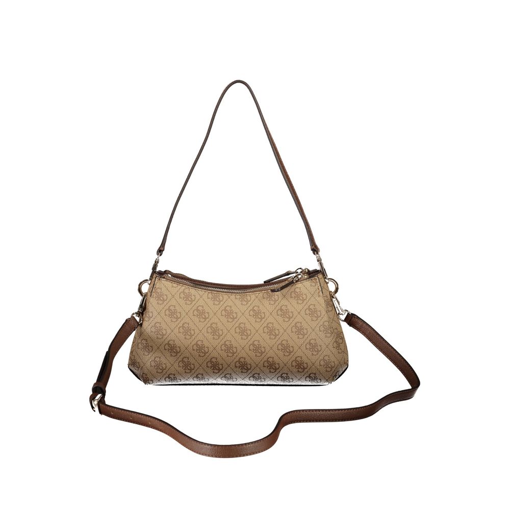 Guess Jeans Beige Polyurethane Women's Bag