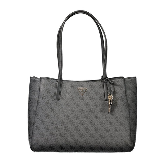Guess Jeans Nero Polyurethane Woman Bag
