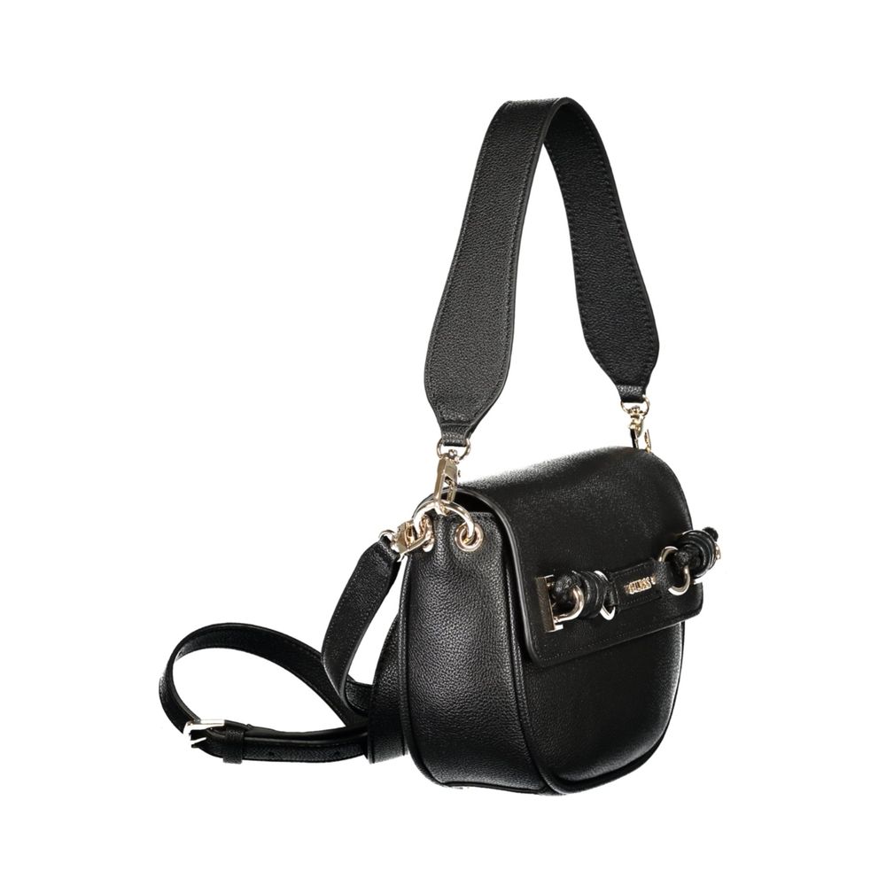 Guess Jeans Black Polyurethane Women Bag