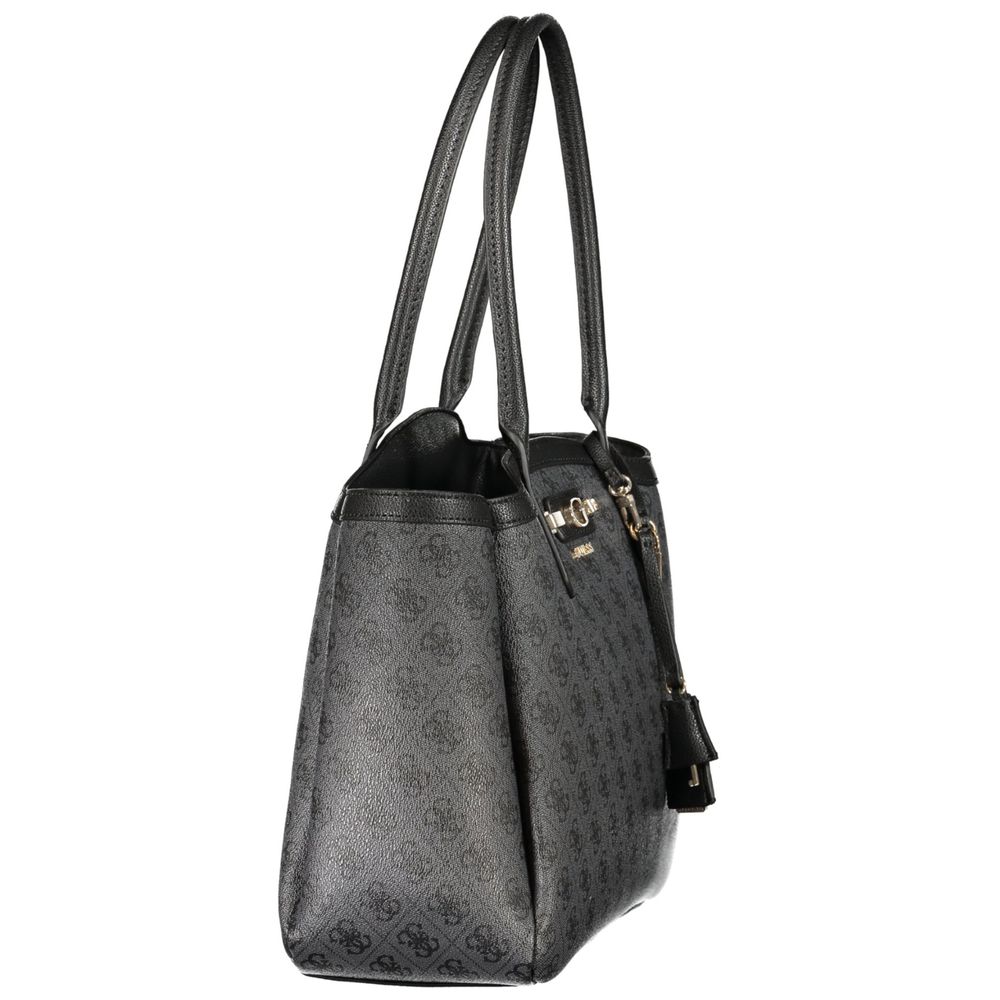 Guess Jeans Black Polyurethane Women's Bag