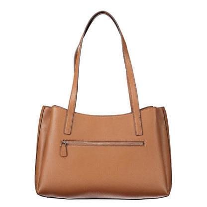 Guess Jeans Brown Polyurethane Women's Bag
