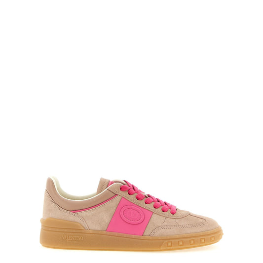 Valentino Garavani Multicolor Calfskin Low Top Sneakers