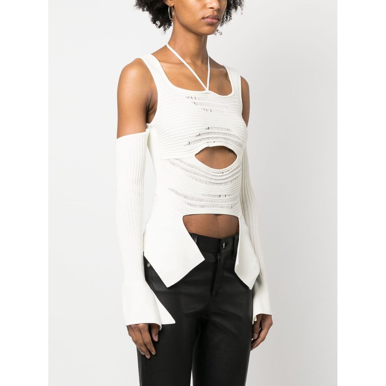ANDREĀDAMO Andrea Adamo Top White Topwear
