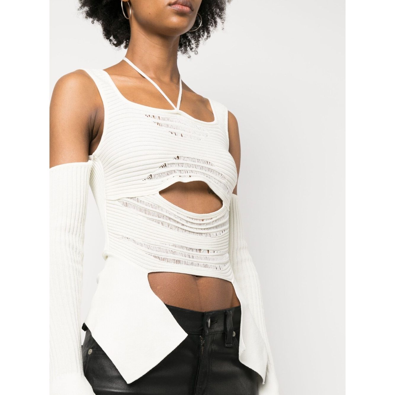 ANDREĀDAMO Andrea Adamo Top White Topwear