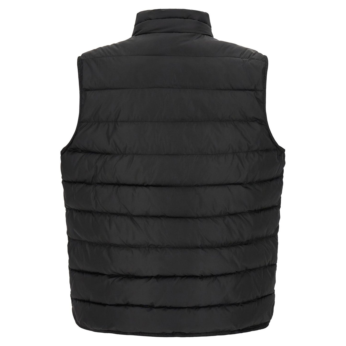 Dolce & Gabbana Black Polyester Sleeveless Jacket