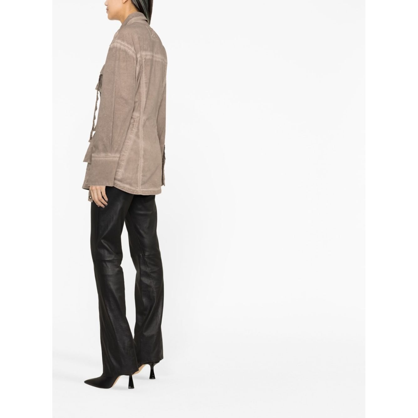 Blumarine Coats Brown Jackets