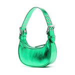 By Far metallic-effect tote bag 23SSMNSSCVGASMACVG