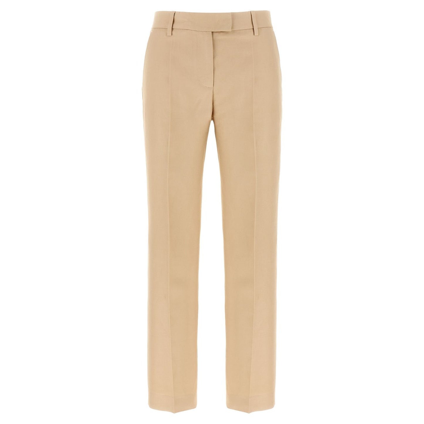 Alberto Biani Beige Viscose Chino Pants