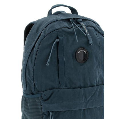 C.P. Company Blue Polyamide Backpack