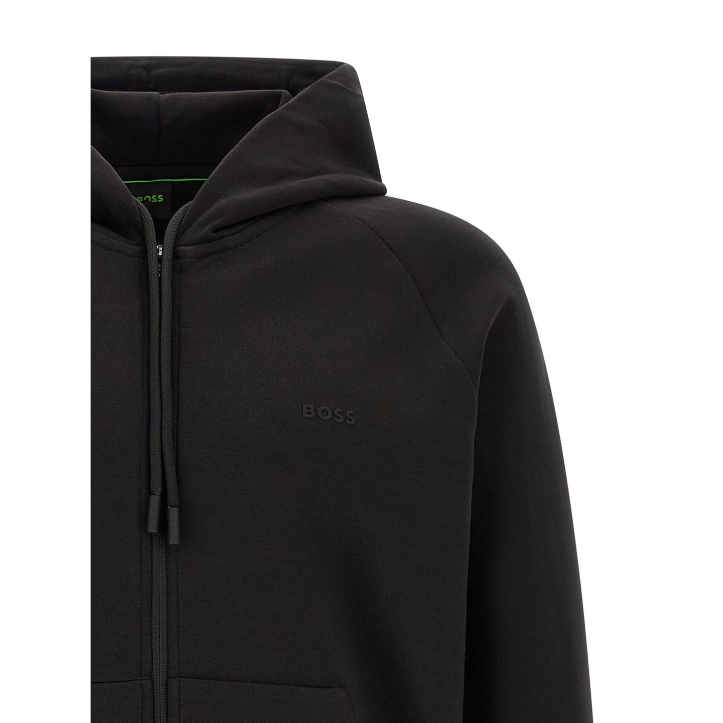 Hugo Boss Black Cotton Sweatshirt