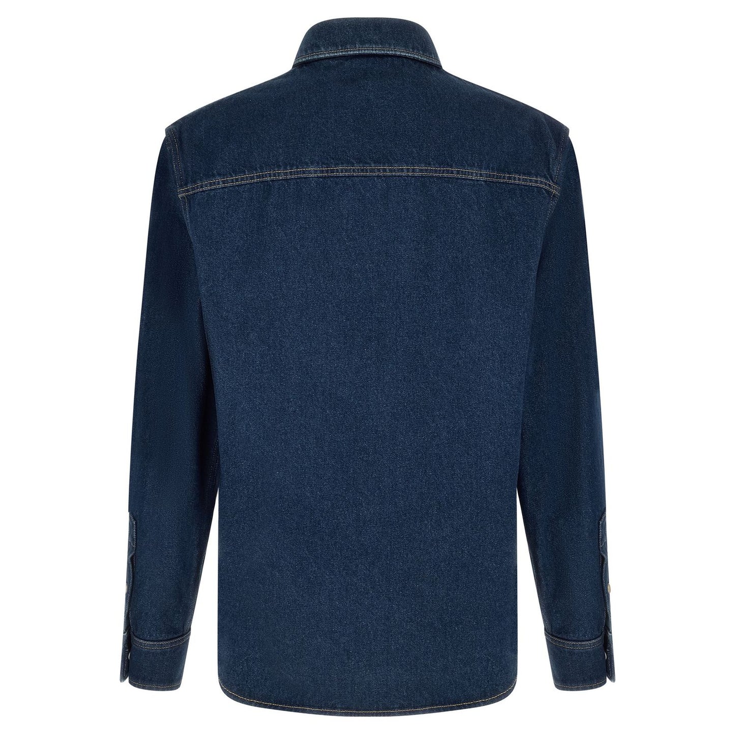 Valentino Garavani Blue Cotton Blouse
