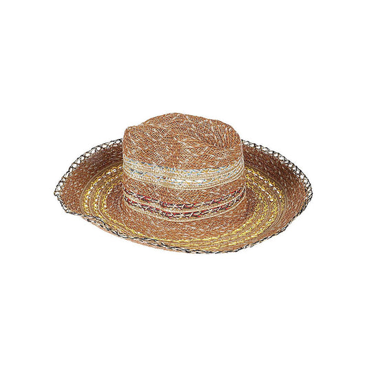 Exquisite J Hats Brown H471V1