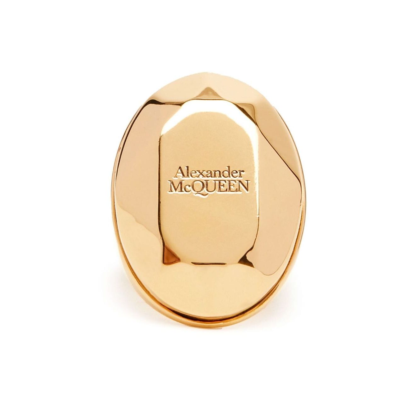 Alexander McQueen The Faceted Stone Ring