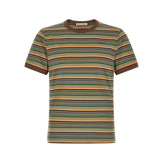 Marni Multicolor Cotton T-Shirt