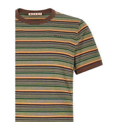 Marni Multicolor Cotton T-Shirt
