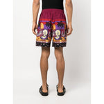 Pleasures Shorts Bordeaux P23SU031BURGUNDY