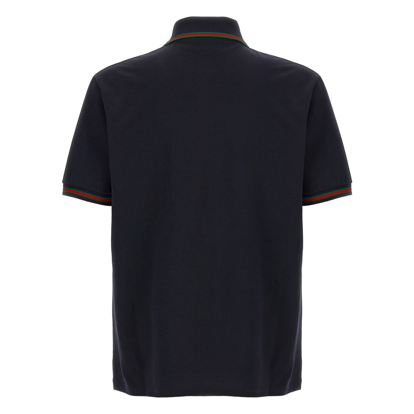 Gucci Blue Cotton Polo Shirt