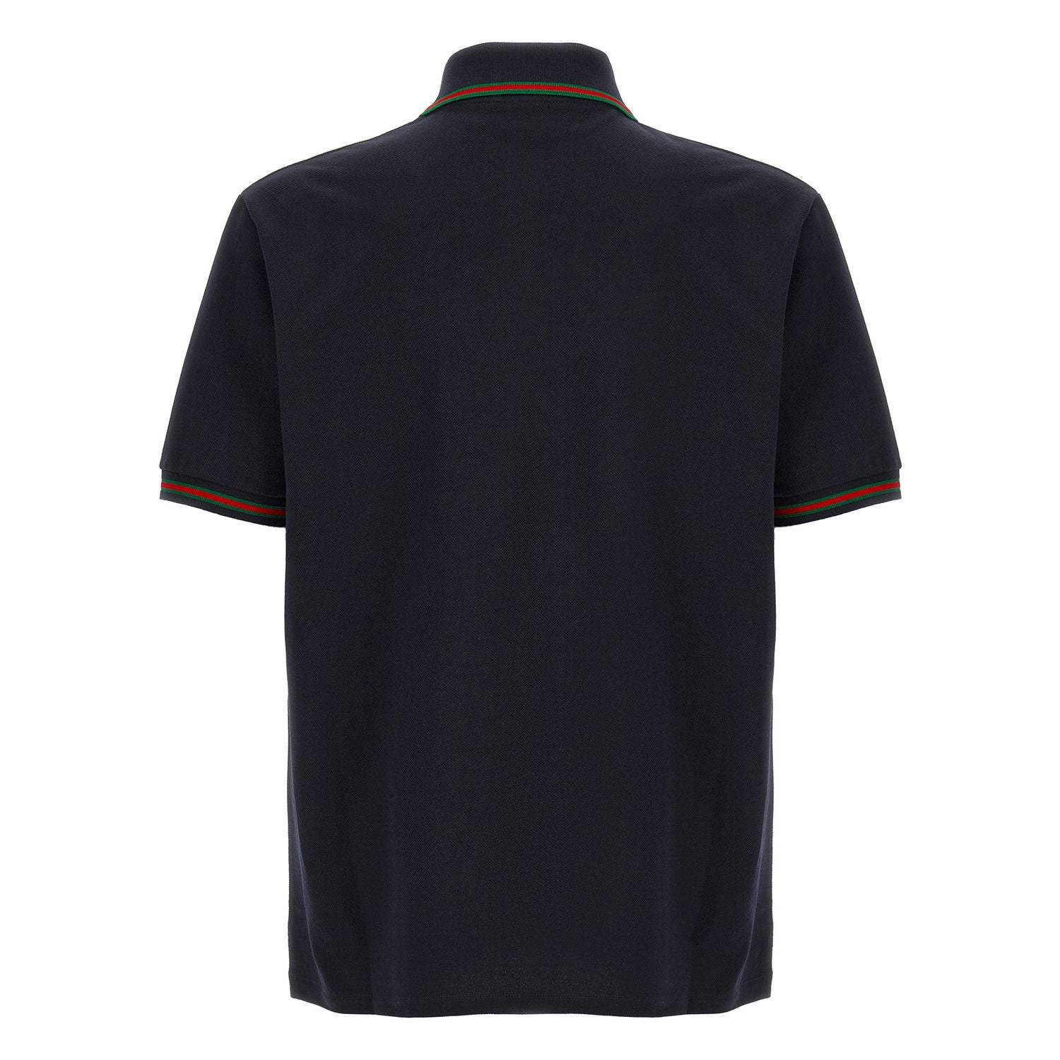 Gucci Blue Cotton Polo Shirt