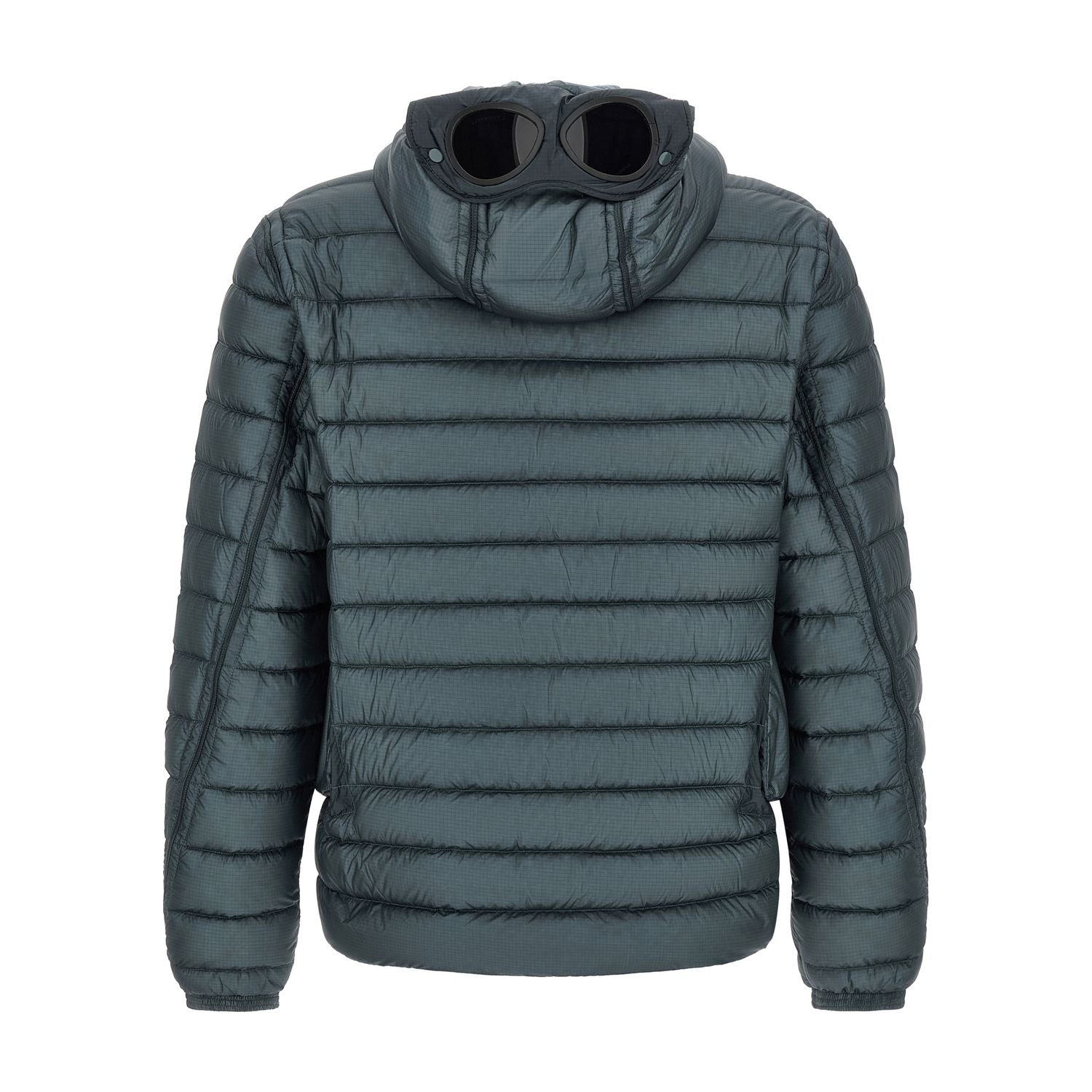 C.P. Company Blue Polyamide Full-Length Jacket