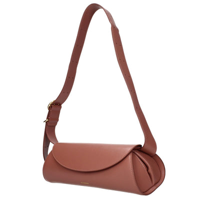 Jil Sander Pink Leather Crossbody Bag