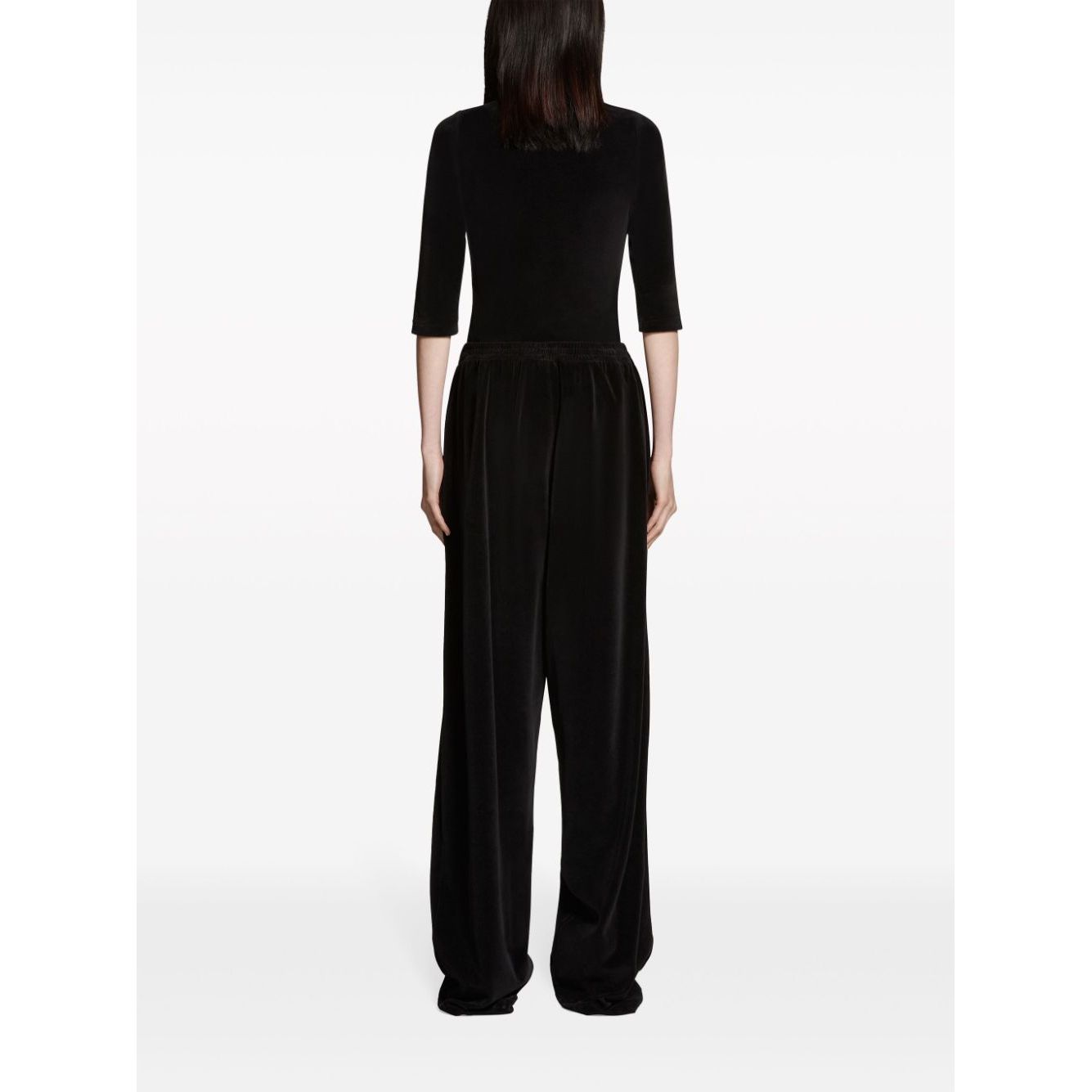 Balenciaga logo embroidered track pants Trousers