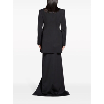Balenciaga Hourglass Virgin Wool Double-breasted Blazer